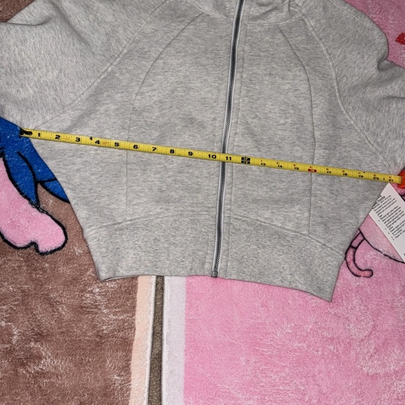 Lululemon Scuba Full Zip Cropped Hoodie/Size 8 NWT - Picture 8 of 8